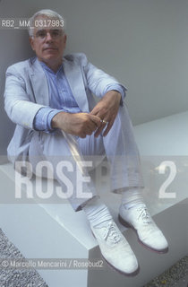 Venice Architecture Biennale 1991. American architect Peter Eisenman / Biennale Architettura di Venezia 1991. Larchitetto americano Peter Eisenman - ©Marcello Mencarini/Rosebud2