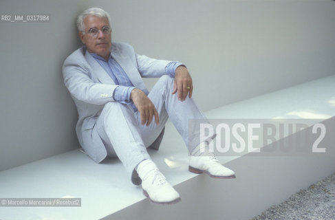 Venice Architecture Biennale 1991. American architect Peter Eisenman / Biennale Architettura di Venezia 1991. Larchitetto americano Peter Eisenman - ©Marcello Mencarini/Rosebud2