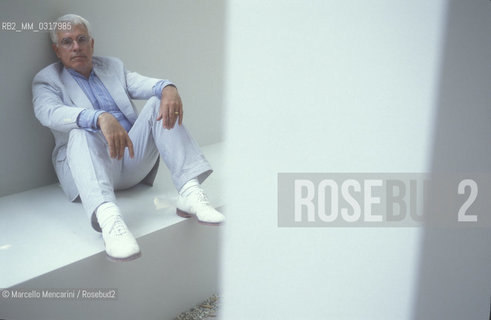 Venice Architecture Biennale 1991. American architect Peter Eisenman / Biennale Architettura di Venezia 1991. Larchitetto americano Peter Eisenman - ©Marcello Mencarini/Rosebud2