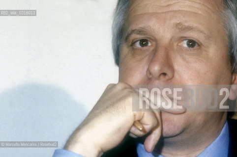 Italian journalist Vittorio Emiliani (1980) / Il giornalista Vittorio Emiliani (1980) - ©Marcello Mencarini/Rosebud2