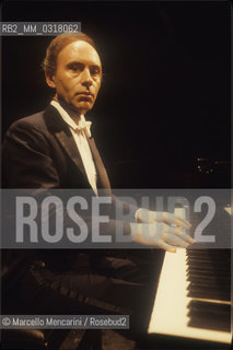 German pianist and conductor Christoph Eschenbach (about 1985) / Christoph Eschenbach, pianista e direttore dorchestra (1985 circa) - ©Marcello Mencarini/Rosebud2
