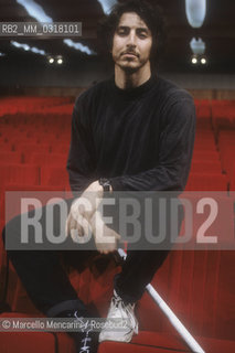 Sanremo (Imperia), 1991. Argentinian dancer Daniel Ezralow / Sanremo (Imperia), 1991. Il ballerino Daniel Ezralow - ©Marcello Mencarini/Rosebud2