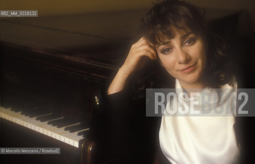 Milan, La Scala Theater, 1990. Italian soprano Tiziana Fabbricini / Milano, Teatro alla Scala, 1990. Il soprano Tiziana Fabbricini - ©Marcello Mencarini/Rosebud2
