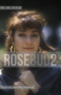 Milan, 1990. Italian soprano Tiziana Fabbricini / Milano, 1990. Il soprano Tiziana Fabbricini - ©Marcello Mencarini/Rosebud2