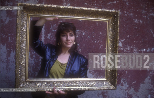 Milan, 1990. Italian soprano Tiziana Fabbricini / Milano, 1990. Il soprano Tiziana Fabbricini - ©Marcello Mencarini/Rosebud2