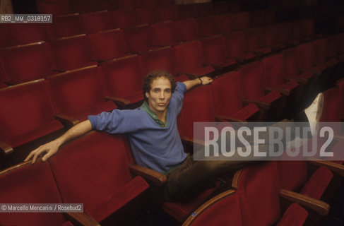 Rome, Olympic Theater, about 1985. American dancer and choreographer Louis Falco / Roma, Teatro Olimpico, 1985 circa. Louis Falco, ballerino e coreografo - ©Marcello Mencarini/Rosebud2