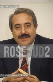 Judge Giovanni Falcone, about 1990 / Il giudice Giovanni Falcone, 1990 circa - ©Marcello Mencarini/Rosebud2