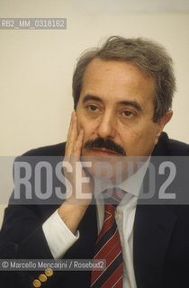 Judge Giovanni Falcone, about 1990 / Il giudice Giovanni Falcone, 1990 circa - ©Marcello Mencarini/Rosebud2