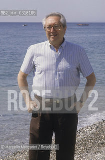 Italian journalist Aldo Falivena (about 1985) / Il giornalista Aldo Falivena (1985 circa) - ©Marcello Mencarini/Rosebud2