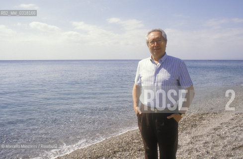 Italian journalist Aldo Falivena (about 1985) / Il giornalista Aldo Falivena (1985 circa) - ©Marcello Mencarini/Rosebud2