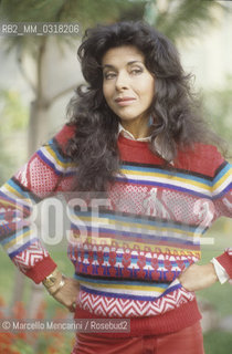 Brazilian actress Betty Faria (about 1985) / Lattrice Betty Faria (1985 circa) - ©Marcello Mencarini/Rosebud2