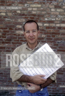 Venice, 1995. Italian composer Ivan Fedele / Venezia, 1995. Il compositore Ivan Fedele - ©Marcello Mencarini/Rosebud2