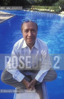 Venice Lido, Venice Film Festival 1991. Gian Mario Feletti, director of the BNL (Banca NBazionale del Lavoro) credit section for movie productions / Lido di Venezia, Mostra del Cinema  di Venezia 1991. Gian Mario Feletti, direttore della sezione credito cinematografico e teatrale della BNL (Banca Nazionale del Lavoro) - ©Marcello Mencarini/Rosebud2