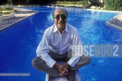 Venice Lido, Venice Film Festival 1991. Gian Mario Feletti, director of the BNL (Banca NBazionale del Lavoro) credit section for movie productions / Lido di Venezia, Mostra del Cinema  di Venezia 1991. Gian Mario Feletti, direttore della sezione credito cinematografico e teatrale della BNL (Banca Nazionale del Lavoro) - ©Marcello Mencarini/Rosebud2