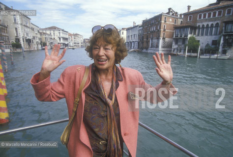 Venice, 1994. Publisher Inge Feltrinelli / Venezia, 1994. Leditore Inge Feltrinelli - ©Marcello Mencarini/Rosebud2