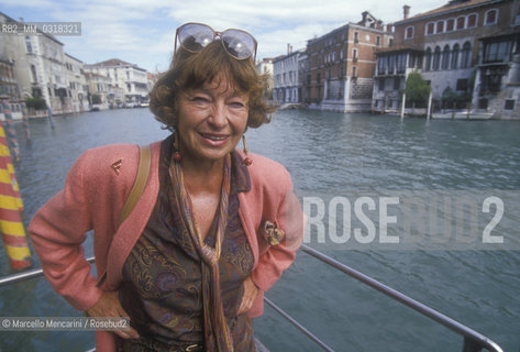 Venice, 1994. Publisher Inge Feltrinelli / Venezia, 1994. Leditore Inge Feltrinelli - ©Marcello Mencarini/Rosebud2