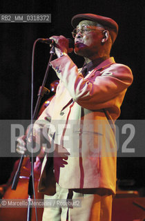 Cuban singer and musician Ibrahim Ferrer (about 2000) / Il cantante cubano Ibrahim Ferrer (2000 circa) - ©Marcello Mencarini/Rosebud2