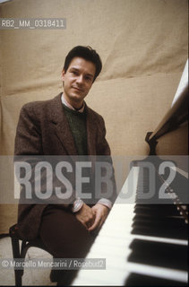 Italian composer Lorenzo Ferrero, about 1990 / Il compositore Lorenzo Ferrero, 1990 circa - ©Marcello Mencarini/Rosebud2