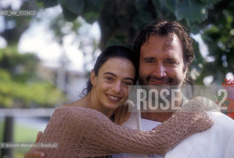 Ballet dancer Alessandra Ferri and her husband, photographer Fabrizio Ferri (1998) / La ballerina Alessandra Ferri e suo marito, il fotografo Fabrizio Ferri (1998) - ©Marcello Mencarini/Rosebud2