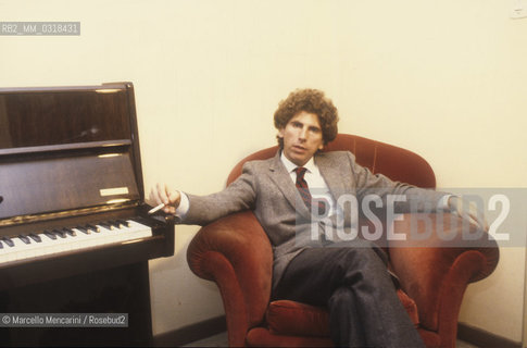 Rome Opera House, 1983. Italian conductor Gabriele Ferro / Teatro dellOpera di Roma, 1983. Il direttore dorchestra Gabriele Ferro - ©Marcello Mencarini/Rosebud2