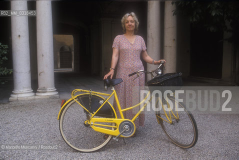Mantua Literature Festival 1999. British writer Anne Fine / Festivaletteratura di mantova Mantova 1999. la scrittrice inglese Anne Fine - ©Marcello Mencarini/Rosebud2