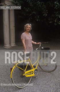Mantua Literature Festival 1999. British writer Anne Fine / Festivaletteratura di mantova Mantova 1999. la scrittrice inglese Anne Fine - ©Marcello Mencarini/Rosebud2