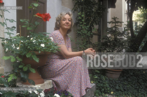 Mantua Literature Festival 1999. British writer Anne Fine / Festivaletteratura di mantova Mantova 1999. la scrittrice inglese Anne Fine - ©Marcello Mencarini/Rosebud2