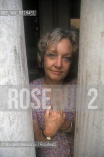 Mantua Literature Festival 1999. British writer Anne Fine / Festivaletteratura di mantova Mantova 1999. la scrittrice inglese Anne Fine - ©Marcello Mencarini/Rosebud2