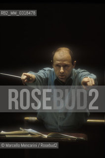 Hungarian conductor Ivan Fischer, 1995 / Il direttore dorchestra Ivan Fischer - ©Marcello Mencarini/Rosebud2