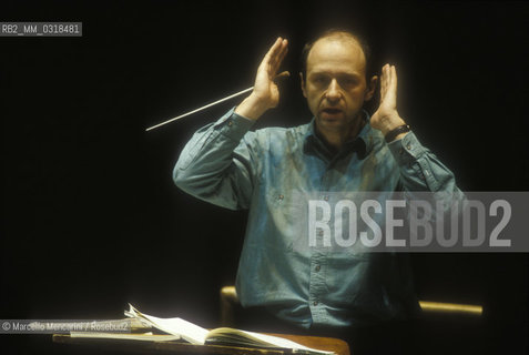 Hungarian conductor Ivan Fischer, 1995 / Il direttore dorchestra Ivan Fischer - ©Marcello Mencarini/Rosebud2