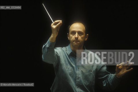 Hungarian conductor Ivan Fischer, 1995 / Il direttore dorchestra Ivan Fischer - ©Marcello Mencarini/Rosebud2
