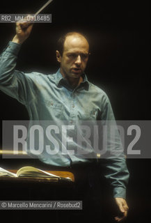Hungarian conductor Ivan Fischer, 1995 / Il direttore dorchestra Ivan Fischer - ©Marcello Mencarini/Rosebud2