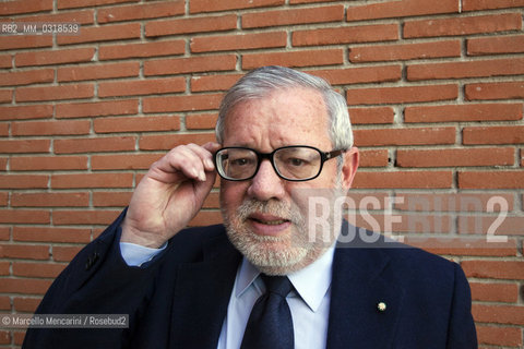 Libri Come, Festival of Books and Reading, Rome 2012. Italian jurist Giovanni Maria Flick. He was Minister of Justice in the first Prodi government (1996-98) and President of the Constitutional Court from 2008 to 2009 / Libri Come Festa del Libro e della Lettura, Roma 2012. Il giurista Giovanni Maria Flick. E stato ministro della giustizia nel primo governo Prodi e presidente della Corte costituzionale dal 2008 al 2009 - ©Marcello Mencarini/Rosebud2