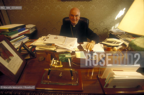 Vatican City, 1999. Archbishop John Foley / Città del Vaticano, 1999. Larcivescovo John Foley - ©Marcello Mencarini/Rosebud2