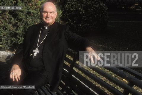 Vatican City, 1999. Archbishop John Foley / Città del Vaticano, 1999. Larcivescovo John Foley - ©Marcello Mencarini/Rosebud2