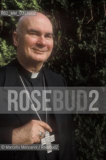 Vatican City, 1999. Archbishop John Foley / Città del Vaticano, 1999. Larcivescovo John Foley - ©Marcello Mencarini/Rosebud2