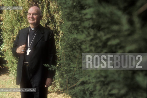 Vatican City, 1999. Archbishop John Foley / Città del Vaticano, 1999. Larcivescovo John Foley - ©Marcello Mencarini/Rosebud2