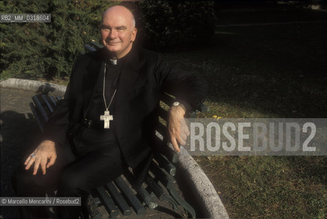 Vatican City, 1999. Archbishop John Foley / Città del Vaticano, 1999. Larcivescovo John Foley - ©Marcello Mencarini/Rosebud2