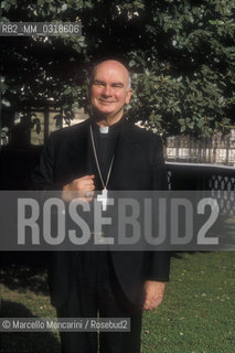 Vatican City, 1999. Archbishop John Foley / Città del Vaticano, 1999. Larcivescovo John Foley - ©Marcello Mencarini/Rosebud2