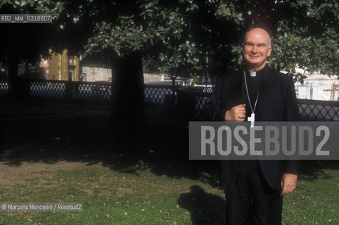 Vatican City, 1999. Archbishop John Foley / Città del Vaticano, 1999. Larcivescovo John Foley - ©Marcello Mencarini/Rosebud2