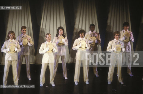 Rome, 1984. Dancing, a ballet by American choreographer Bob Fosse / Roma, 1984. Dancing, un balletto del coreografo Bob Fosse - ©Marcello Mencarini/Rosebud2