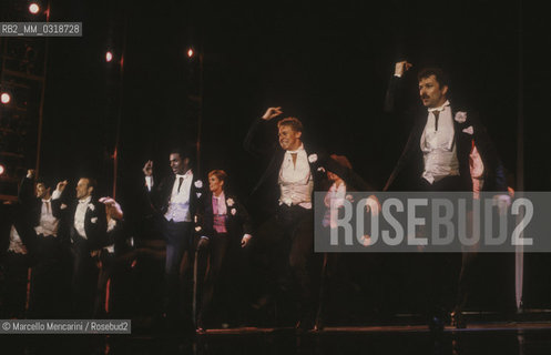 Rome, 1984. Dancing, a ballet by American choreographer Bob Fosse / Roma, 1984. Dancing, un balletto del coreografo Bob Fosse - ©Marcello Mencarini/Rosebud2