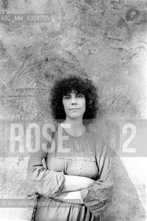 Rome, 1980. Italian poet Biancamaria Frabotta / Roma, 1980. la poetessa Biancamaria Frabotta - ©Marcello Mencarini/Rosebud2