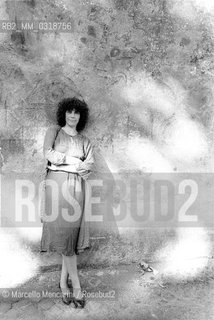 Rome, 1980. Italian poet Biancamaria Frabotta / Roma, 1980. la poetessa Biancamaria Frabotta - ©Marcello Mencarini/Rosebud2