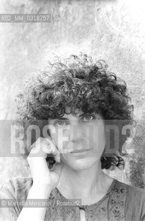 Rome, 1980. Italian poet Biancamaria Frabotta / Roma, 1980. la poetessa Biancamaria Frabotta - ©Marcello Mencarini/Rosebud2