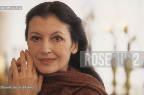Milan, 1996. Italian Ballet Dancer Carla Fracci / Milano, 1996. La ballerina classica Carla Fracci - ©Marcello Mencarini/Rosebud2