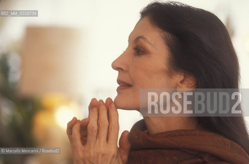 Milan, 1996. Italian Ballet Dancer Carla Fracci / Milano, 1996. La ballerina classica Carla Fracci - ©Marcello Mencarini/Rosebud2