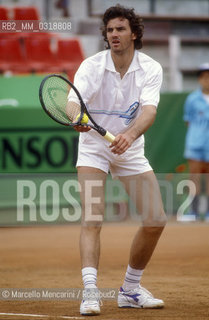 Rome, 1989. Argentine tennis player Javier Frana / Roma, 1989. Il tennista argentino Javier Frana - ©Marcello Mencarini/Rosebud2