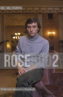 Rome, Grand Hotel, 1986. Spanish flamenco dancer Antonio Gades, starring in the movie El amor brujo by Carlos Saura / Roma, Grand Hotel, 1986. Il ballerino di flamenco Antonio Gades, protagonista del film El amor brujo (Lamore stregone) di Carlos Saura - ©Marcello Mencarini/Rosebud2