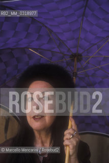 Mantua Literature Festival 1999 . American poet Tess Gallagher / Festivaletteratura di Mantova 1999. La poetessa Tess Gallagher - ©Marcello Mencarini/Rosebud2